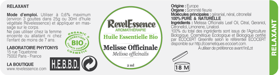 etiquette-Melisse-Officinale-2ml